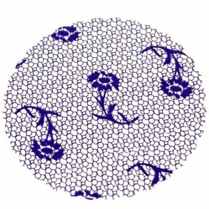 FUNDO TRANSP. DEC. Nº7 C/100 - RENDA AZUL ESCURO