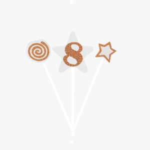 VELA ESTRELA SUPER OURO Nº8 C/3 ALCHESTER