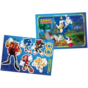 KIT DECORATIVO SONIC REGINA