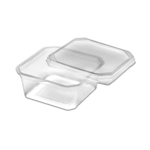 POTE QUADRADO COM TAMPA 150ML COM 20 REF.8456 PRAFESTA