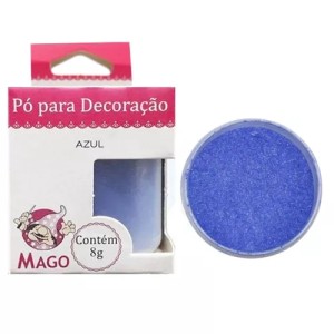 PO PARA DECORAR AZUL 8G REF.7135 MAGO