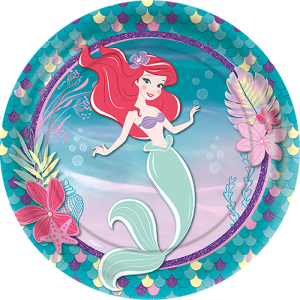 PRATO PAPEL REDONDO 18CM ARIEL SEREISMO  REGINA