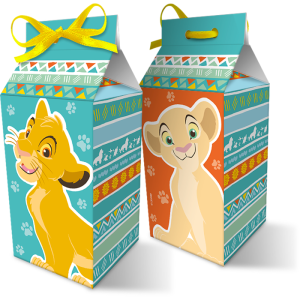 CAIXA SURPRESA REI LEÃO  REGINA