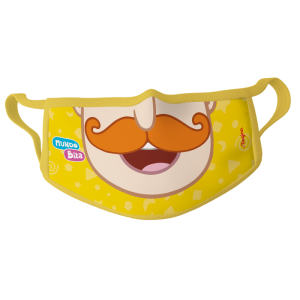 ACESSÓRIO MÁSCARA INFANTIL MUNDO BITA REGINA