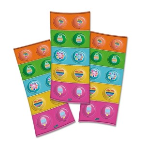 ADESIVO REDONDO POP IT COM 30 UNIDADES  JUNCO