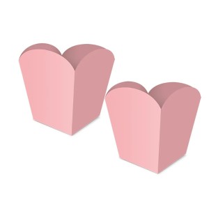 CACHEPOT PEQUENO LISO FESTA COLORS ROSA BEBE COM 8 REGINA