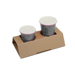 SUPORTE PARA 2 COPOS COM 25 UNIDADES FABRICAIXAS