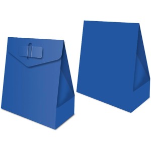 CAIXA SURPRESA LISO FESTA COLORS AZUL ROYAL COM 8 REGINA