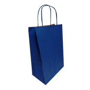 SACOLA K. BRANCO CHAP AZUL BIC 13,5X08X16CM
