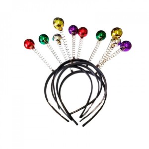 TIARA BOLINHA METALIZADO COM10 RASUL