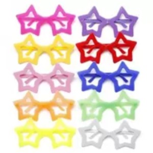 OCULOS ESTRELA NEON COM 10 RASUL