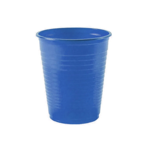 COPO DESCARTÁVEL 200ML AZUL ESCURO C/50 UNIDADES PLATEX - KIN FESTAS