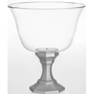 TACA LINHA DIAMANTE 1250ML - PRATA