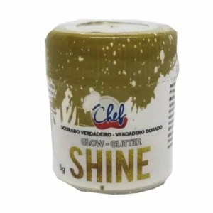 GLITTER GLOW SHINE 5G DOURADO VERDADEIRO ICEBERG