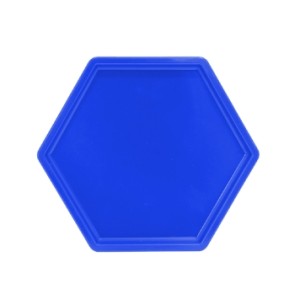 BANDEJA SEXTAVADA 18X20,5 - AZUL TURQUESA