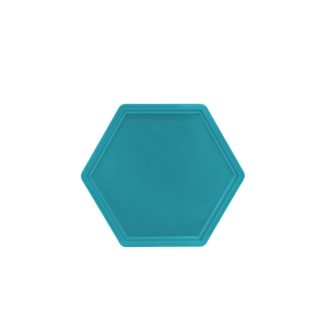 BANDEJA SEXTAVADA 18X20,5 - AZUL TIFFANY