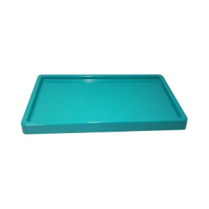BANDEJA RETANGULAR 30X18CM - AZUL TIFFANY