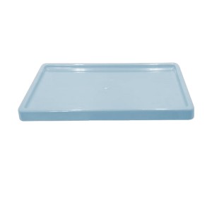 BANDEJA RETANGULAR 30X18CM - AZUL CANDY