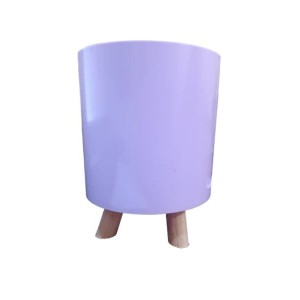 CACHEPOT RETRO 15CM - LILAS CANDY