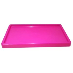 BANDEJA RETANGULAR 30X18 - PINK