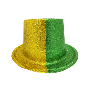 CARTOLA GLITTER BRASIL VERDE AMARELA - KIN FESTAS