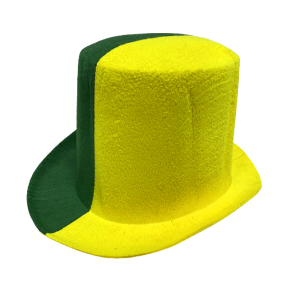 CARTOLA VERDE E AMARELA BRASIL UNISSEX - KIN FESTAS