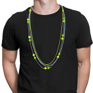 COLAR MÚLTIPLO BRASIL COM PÉROLAS - KIN FESTAS