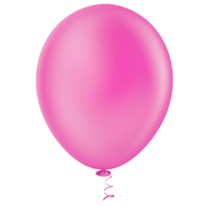 BALÃO 09 LÁTEX LISO REDONDO PINK NEON C/25 - KIN FESTAS