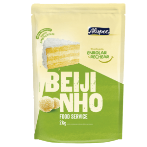 BEIJINHO DE COLHER STAN D POUCH 0,255 KG - ALISPEC - KIN FESTAS