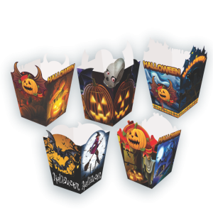10 UNID - CACHEPO HALLOWEEN 10CM X 13,5 - KIN FESTAS