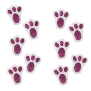 KIT 10 UNID. - APLIQUE PATINHA COM GLITTER