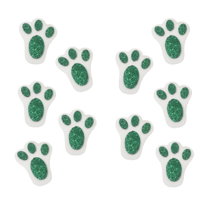 KIT 10 UNID. - APLIQUE PATINHA COM GLITTER