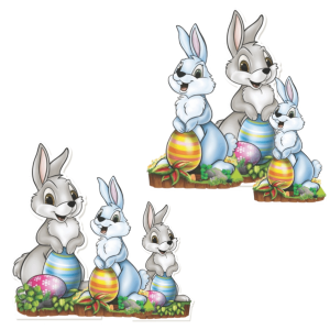 KIT 06 UNID. COELHO E COELHA