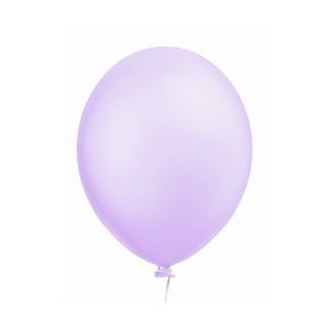 BALAO 05 REDONDO LISO LILAS CANDY C/50 - KIN FESTAS