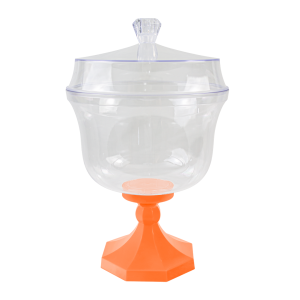 TAÇA DUBAI LARANJA 1,5 C/TAMPA