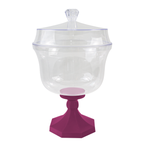 TAÇA DUBAI ROXA 1,5 C/TAMPA