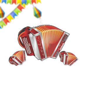 PAINEL KIT SANFONA JUNINA  - C/3 UNIDADES