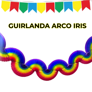 GUIRLANDA ARCO IRIS 250MM - GIROTOY