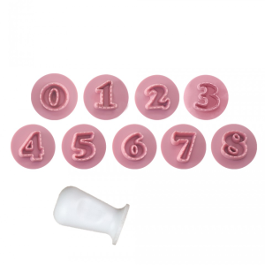 KIT CARIMBO DOCES E MASSAS - NÚMEROS FOFOS