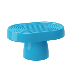 BOLEIRA ALEGRA OBLONGA  11X24 - AZUL CLARO