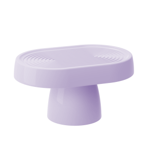 BOLEIRA ALEGRA OBLONGA 24X11- LILÁS CANDY