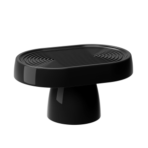 BOLEIRA ALEGRA OBLONGA 11X24 - PRETO