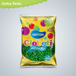 PASTILHA GLOBETI SABOR CHOCOLATE VERDE 300G HORIZON