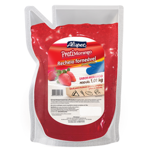 RECHEIO FORNEÁVEL MORANGO 1KG ALISPEC