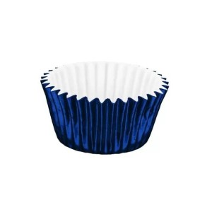 FORMINHA DE PAPEL LAMINADA Nº5 AZUL C/50 BAX - KIN FESTAS